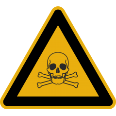 Danger matiere toxique