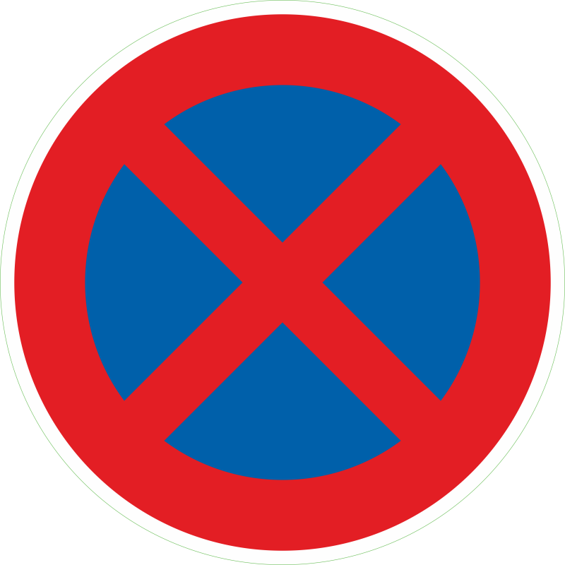 Panneau stationnement interdit
