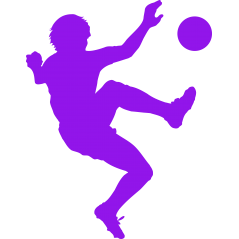 Footballeur et ballon