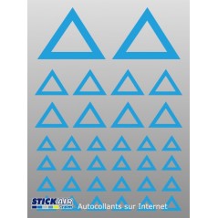 Planche Triangles Evides