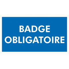 Badge Obligatoire