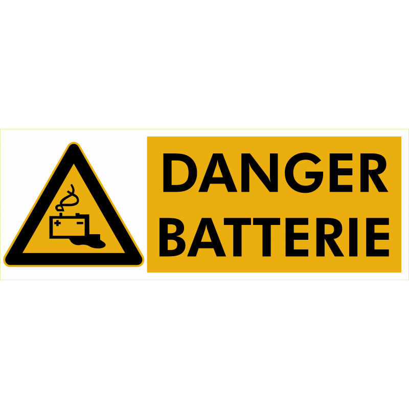 Danger batterie