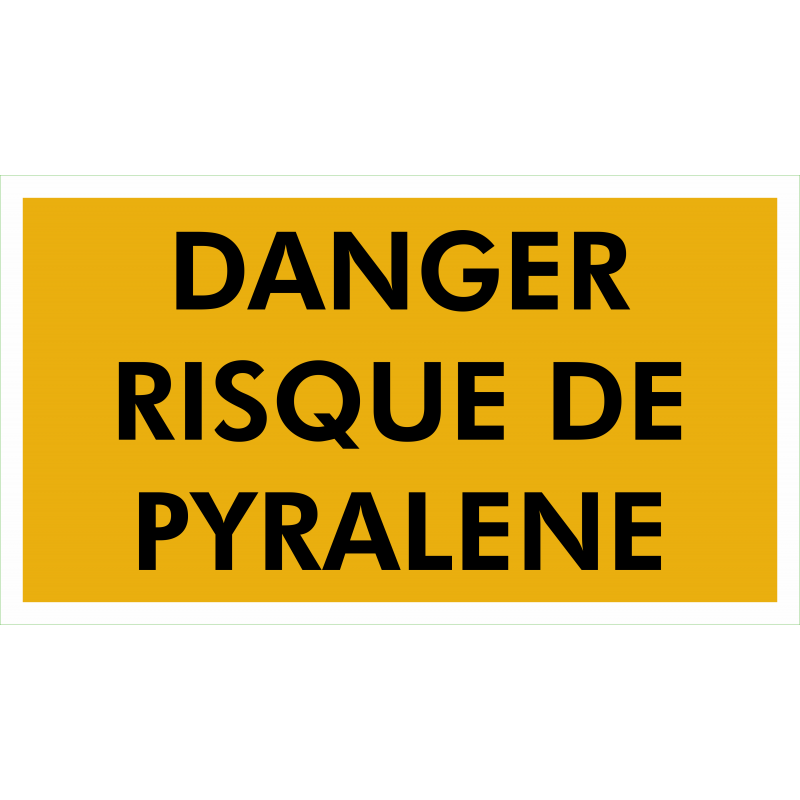 Danger risque pyralene