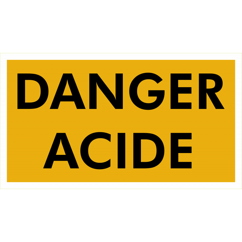 Danger acide