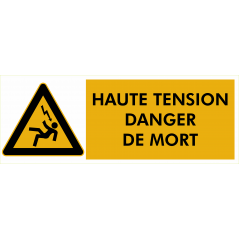 danger haute tension