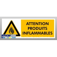 Attention produits inflammables