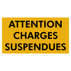 Attention charges suspendues