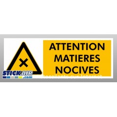 attention matieres nocives