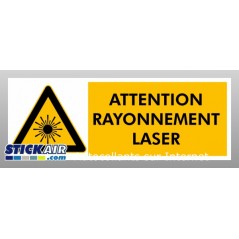 Attention rayonnement  laser
