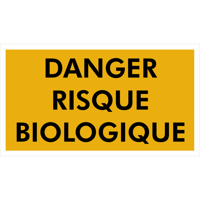 Danger risque biologique