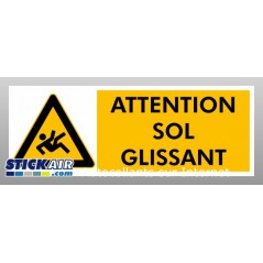 Attention sol glissant