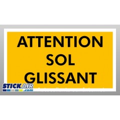 Attention sol glissant