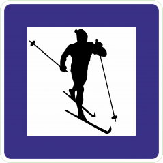 Zone ski de fond