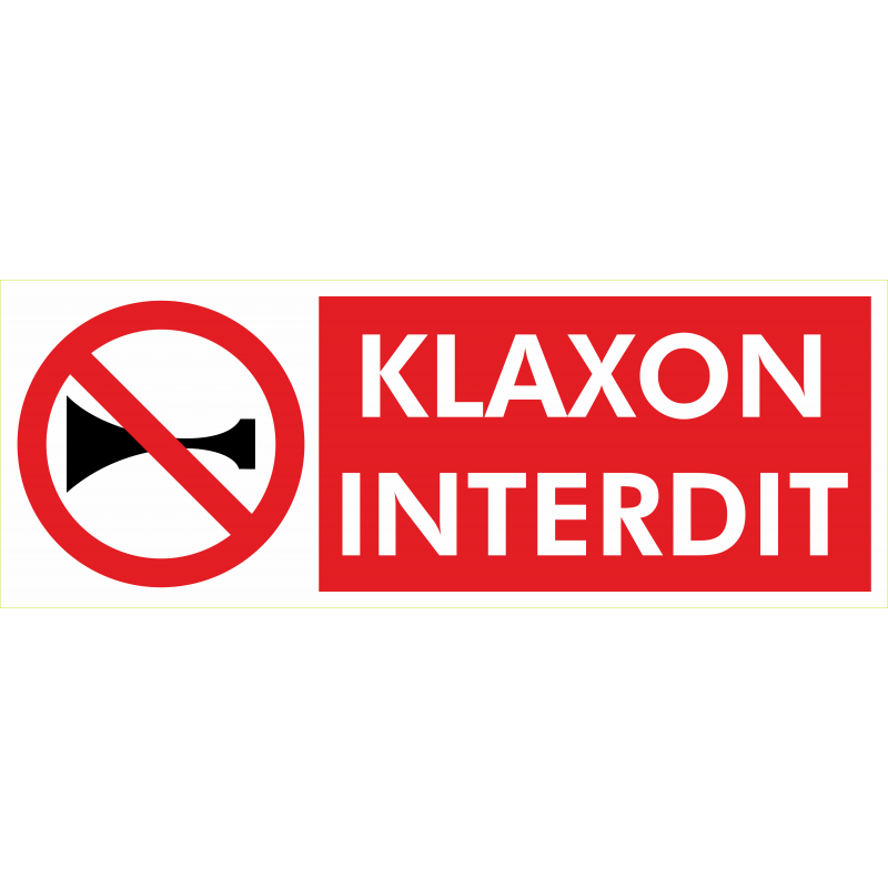 Klaxon interdit