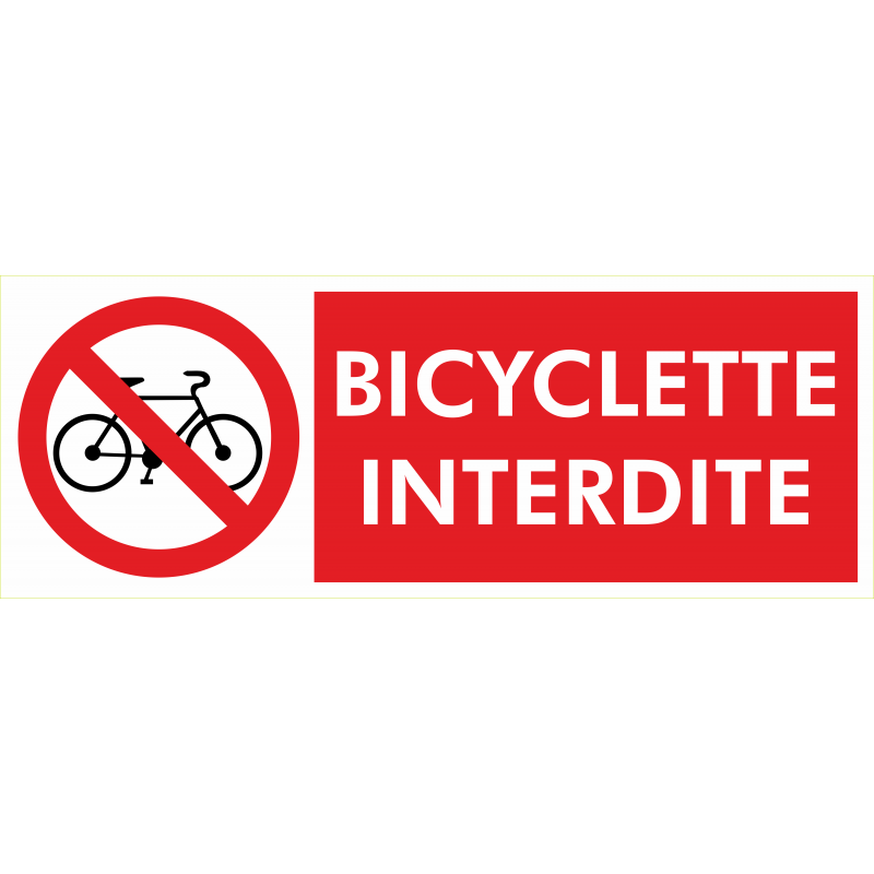 Bicyclette interdite