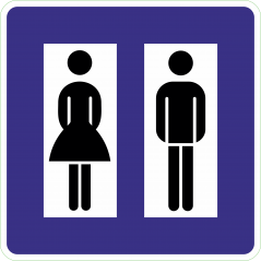 Toilettes mixtes