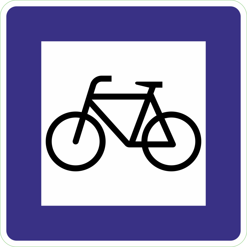 Zone cyclable