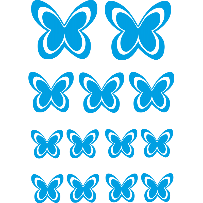 Planche papillons
