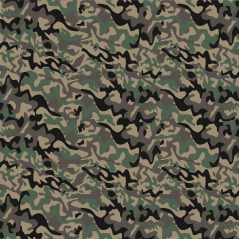 Feuille Camouflage Forest 60 x 60cm