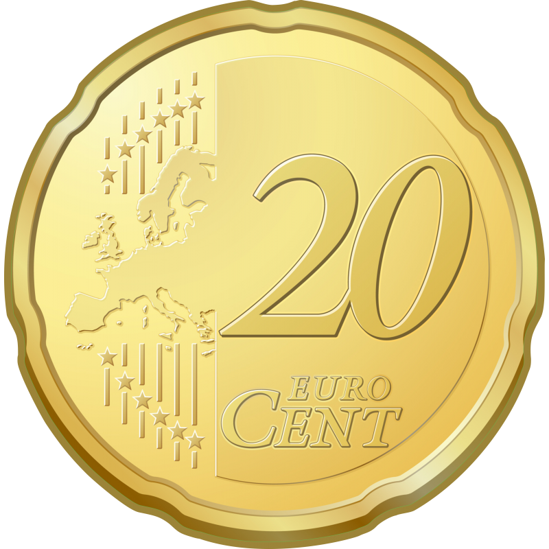 Piece 20 cts euros