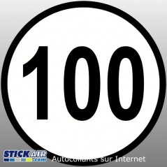 Limitation de vitesse 100