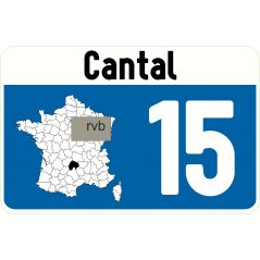 Sticker 15 Cantal
