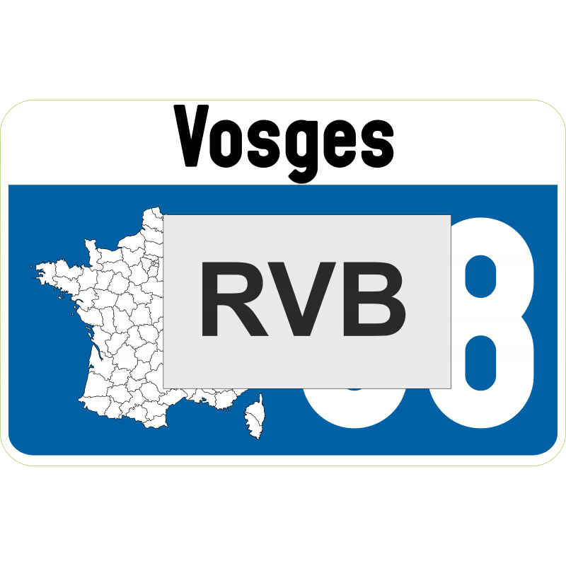 Sticker 88 Vosges