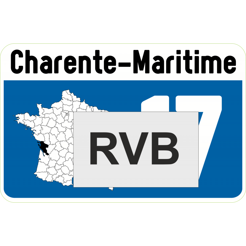 Sticker 17 Charente Maritime