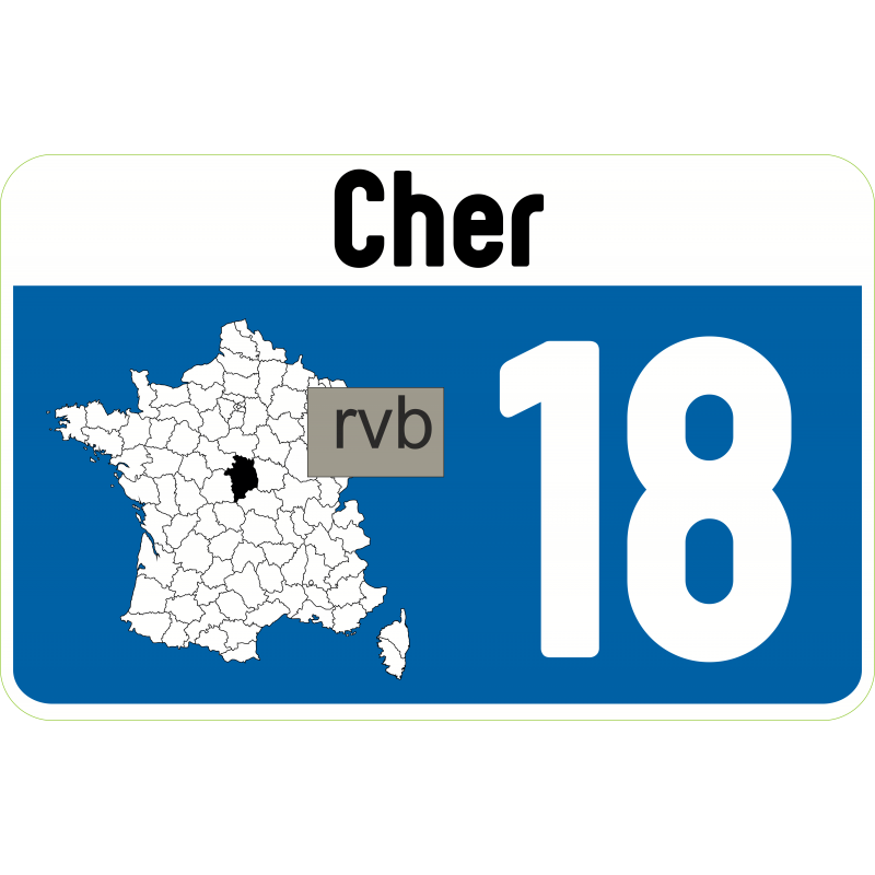 Sticker 18 Cher