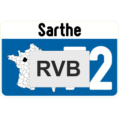 Sticker 72 Sarthe