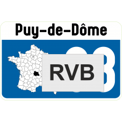 Sticker 63 Puy de Dome