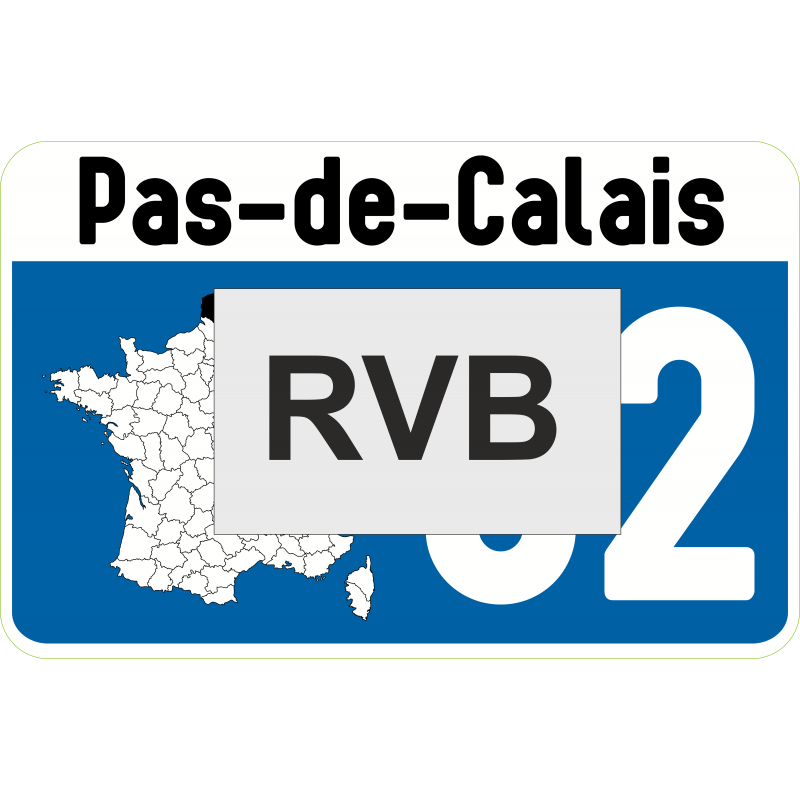 Sticker 62 Pas de Calais