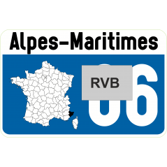 Sticker 06 Alpes Maritimes
