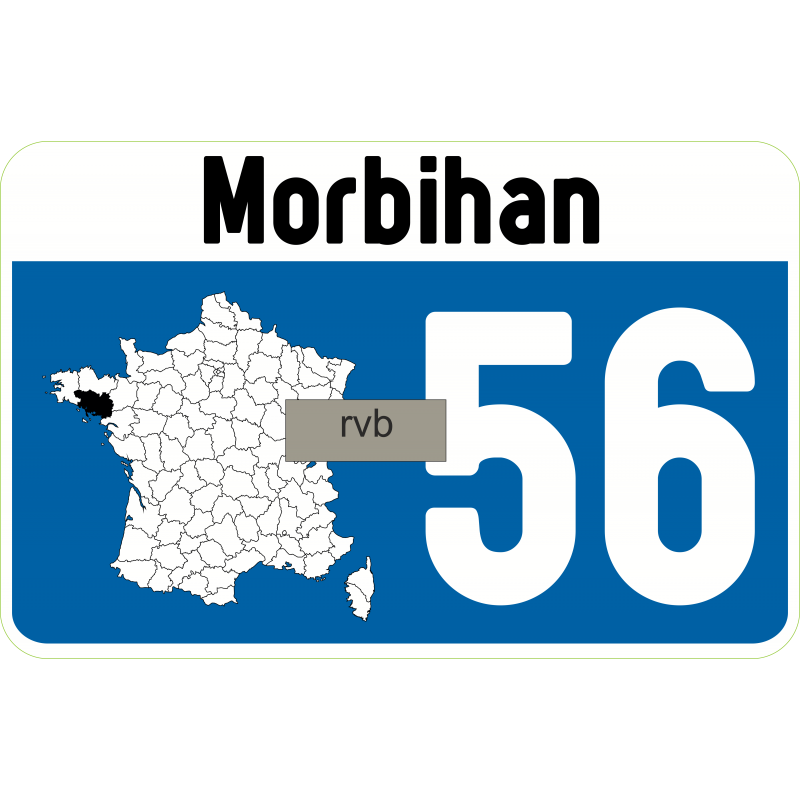 Sticker 56 Morbihan