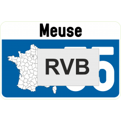 Sticker 55 Meuse