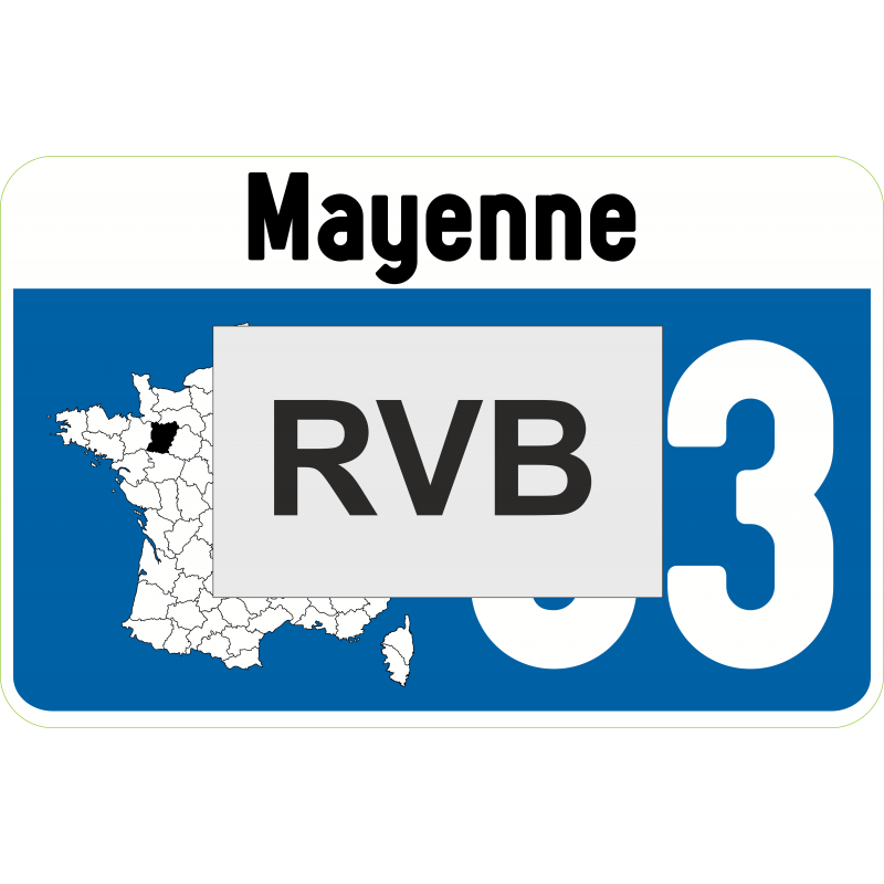 Sticker 53 Mayenne