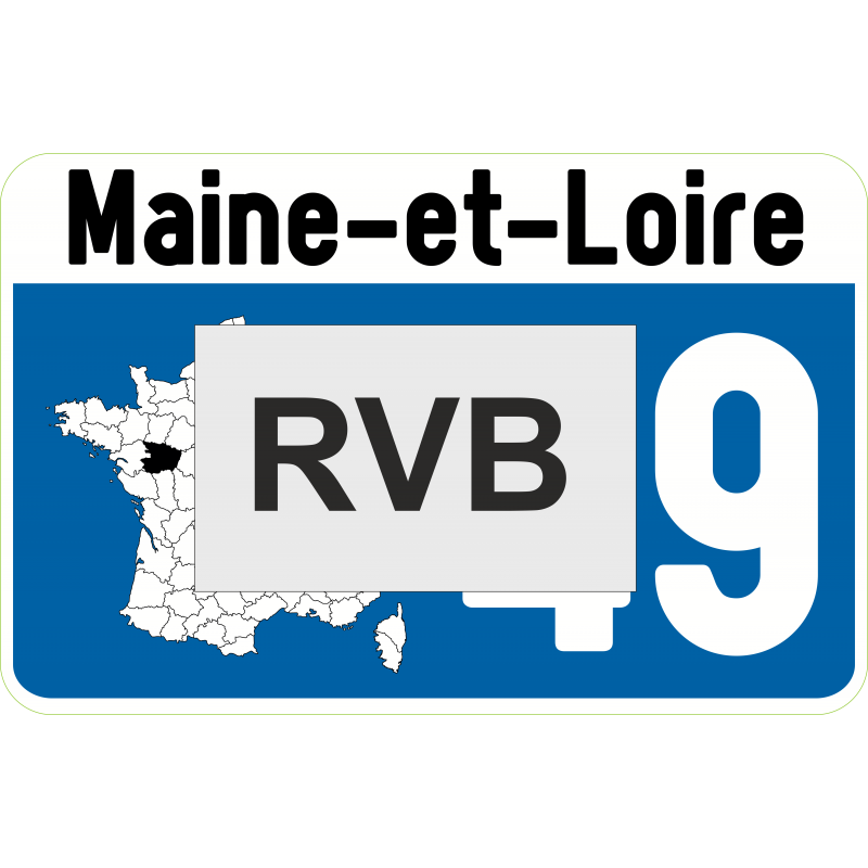 Sticker 49 Maine et Loire