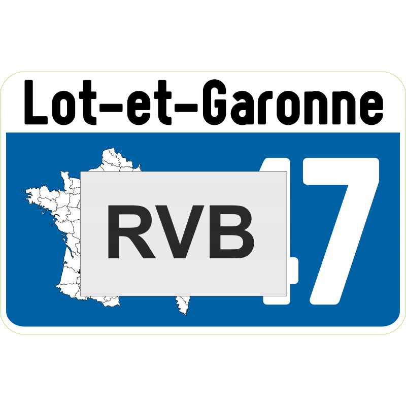 Sticker 47 Lot et Garonne