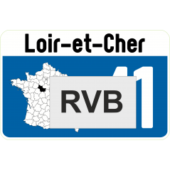 Sticker 41 Loir et Cher