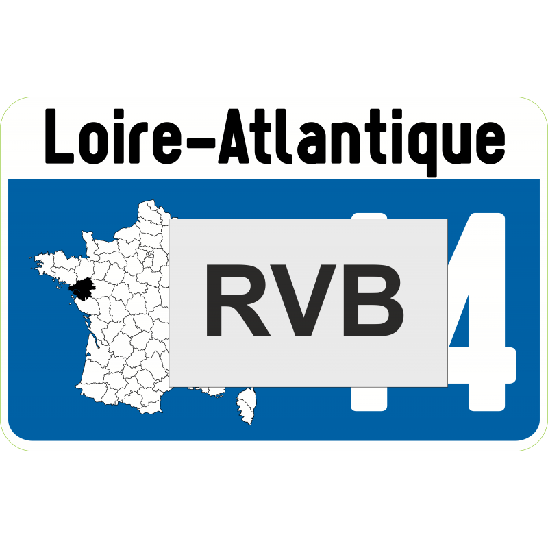 Sticker 44 Loire Atlantique