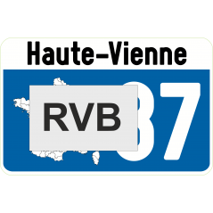 Sticker 87 Haute Vienne
