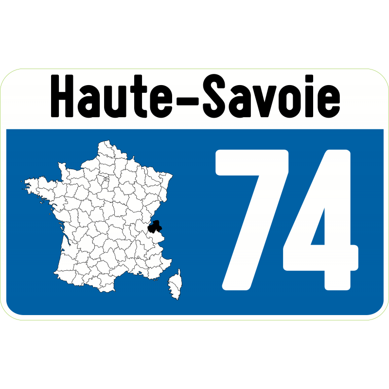 Sticker 74 Haute Savoie