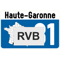 Sticker 31 Haute Garonne