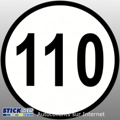 Limitation de vitesse 110
