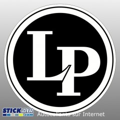 LP Logo noir et blanc