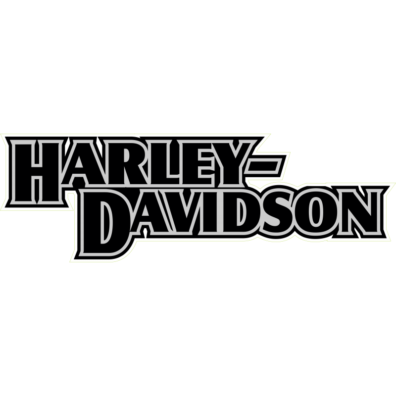 Harley Davidson noir et gris