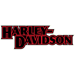 Harley Davidson noir et rouge