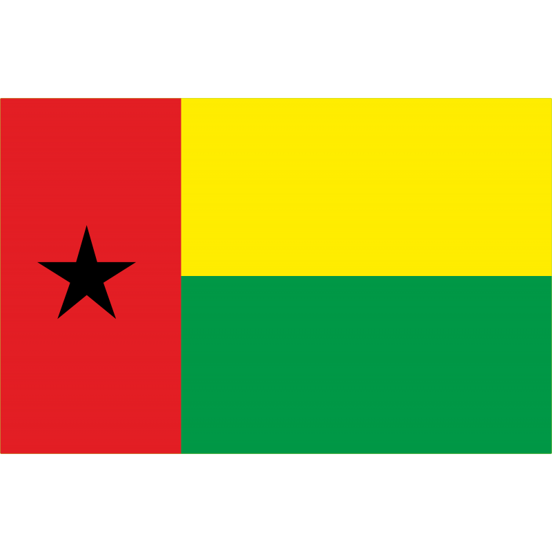 Drapeau Guinée Bissao