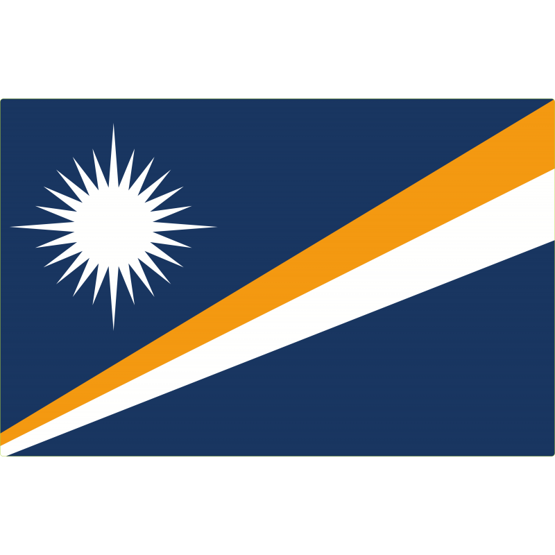 Drapeau Marshall Inseln