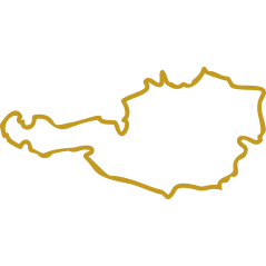 Carte Autriche contour